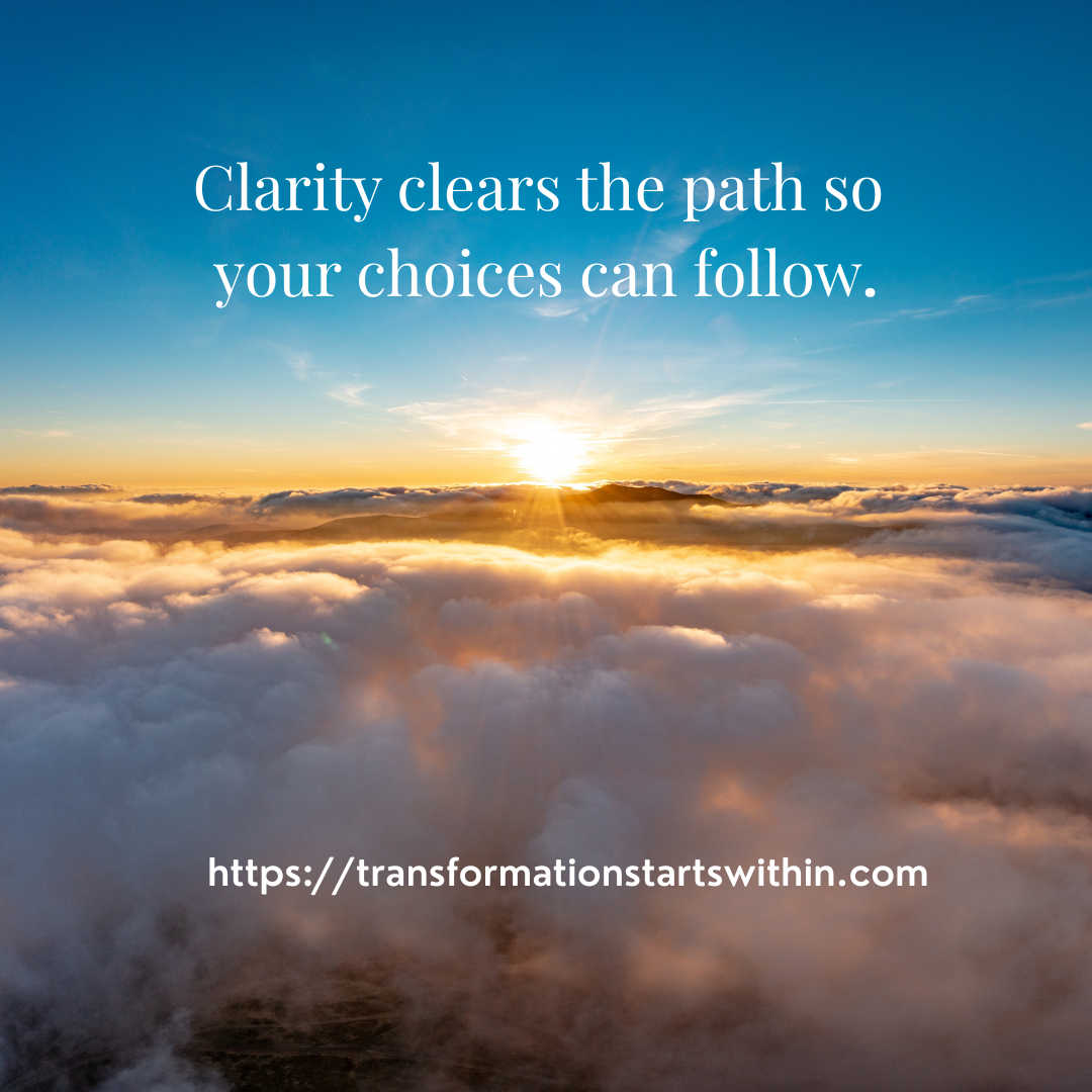 Sun rising above the clouds